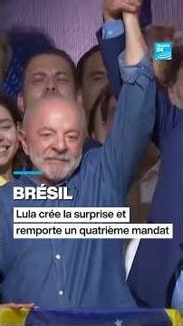 Brésil : le président de gauche Lula crée la surprise et remporte l’élection • FRANCE 24