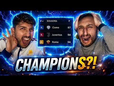 Il COMO si sta PRENDENDO la CHAMPIONS! 😨 JUVENTUS e ROMA in AFFANNO!