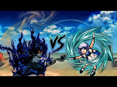 Ichigo Mugetsu V3 VS Sakuya V3 in Jump Force Mugen