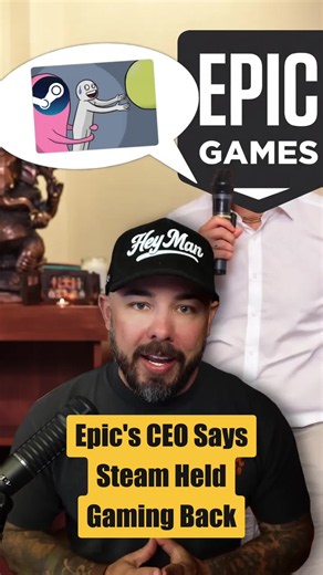 Epic's CEO Says Steam Held Gaming Back | gaming