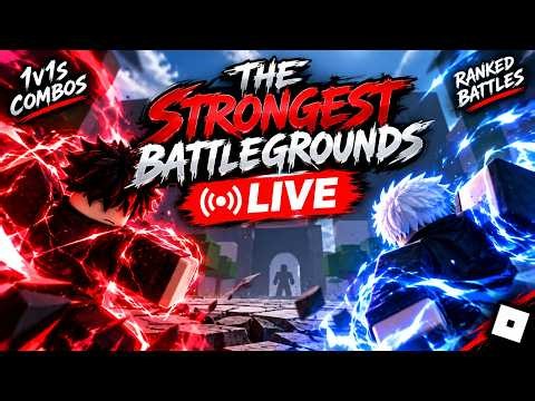 THE STRONGEST BATTLEGROUNDS LIVE 🔥 | Grinding, Combos & Ranked Gameplay