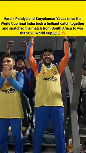 Hardik Pandya and Suryakumar Yadav took the match-winning catch in the World Cup Final 2026🤯 #viral
