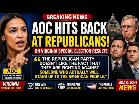 AOC Fires Back at Republicans Over Virginia Election