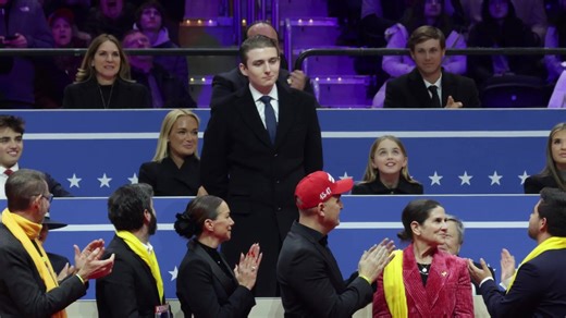 The 7 words Barron Trump whispered into Joe Biden's ear revealed