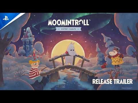 Moomintroll: Winter's Warmth - Launch Trailer | PS5 Games