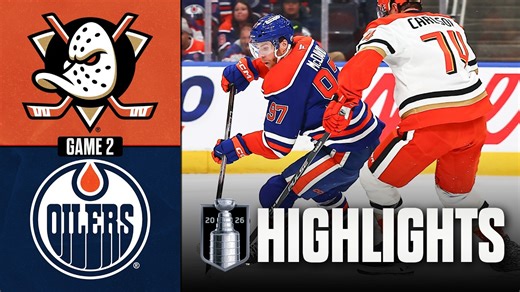 Ducks vs. Oilers | NHL Playoff Highlights | Game 2 | April 22, 2026