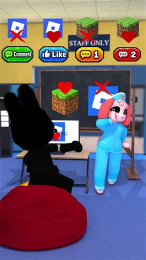 What is Hidden On The Screen? ROBLOX vs MINECRAFT - Animal Hospital