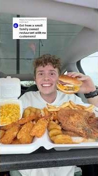 Eating From Restaurants With NO Customers For The Whole Day!