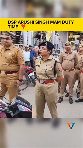 DSP ARUSHI SINGH DUTY TIME ❣️ UPSC BEST MOTIVATION❣️ #motivational #upscmotvation #ipsofficer