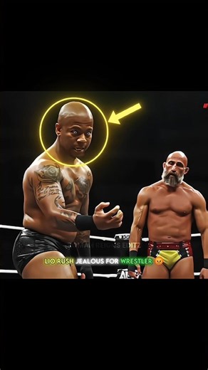 Lio Rush Angry & Aura Moments Edit! 🥶 🔥 #wwe #liorush #shorts #edit