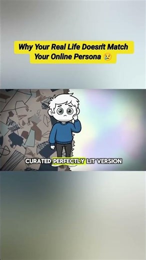 Why Your Real Life Doesn't Match Your Online Persona 😢