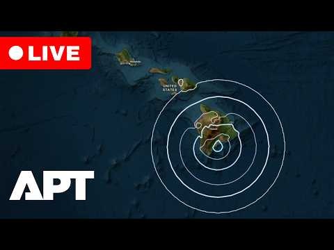 LIVE | Magnitude 6.0 Earthquake Strikes Hawaii’s Big Island as USGS Monitors Kilauea Volcano | APT