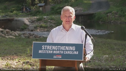 Gov. Stein announces $1 billion in water infrastructure grants for western NC