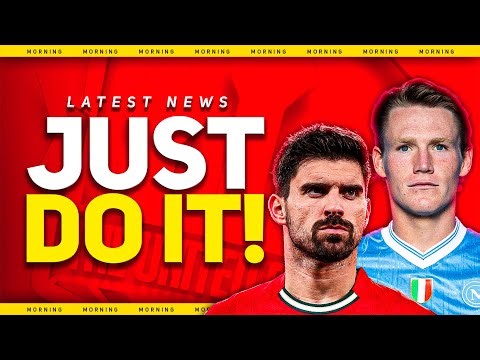 SHOCK Transfer Bid! Why Amorim WON'T Sign a Midfielder! Man Utd Transfer News