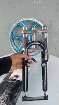 Double fork chrome super lowered kembali #basikallajak