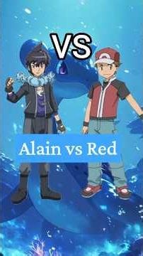 Alain vs Red ultimate pokemon showdown