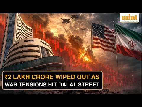Stock Market Crash: ₹2 Lakh Crore Wiped Out As US-Iran Conflict Rattles Dalal Street
