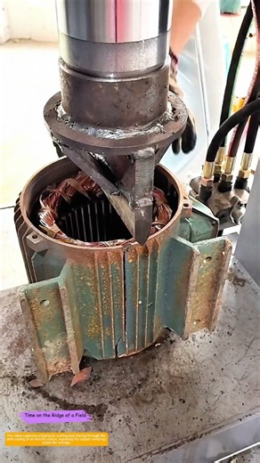 How One Blade Frees Motor Windings