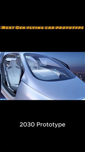 2050 Next Gen Flying Car Prototype Showcase #shorts #flyingcar #future #futuretech #showcase