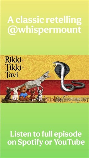 #Whispermount #RikkiTikkiTavi #BedtimeStories #ClassicLiterature#SleepStories