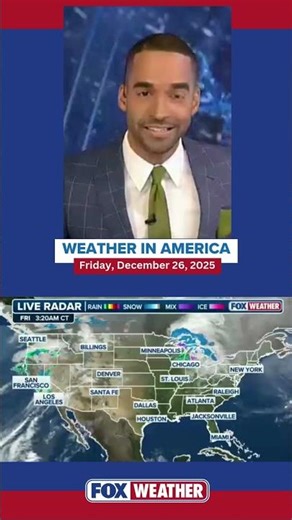 Weather In America: December 26, 2025
