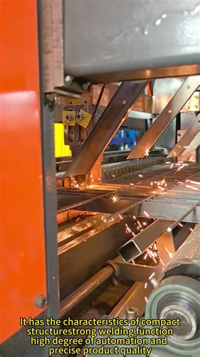 Electric Forged Steel Grating Welding Equipment for Industrial Platforms #weldingmachine