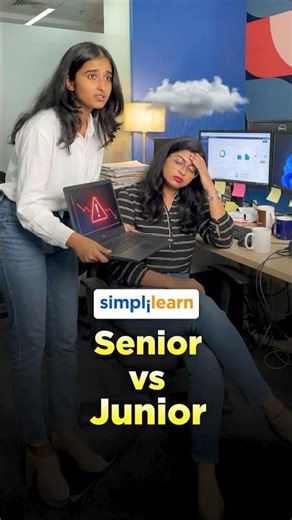 Senior vs Junior | Difference Between Junior And Senior Work | #Corportate | #Short | #Simplilearn