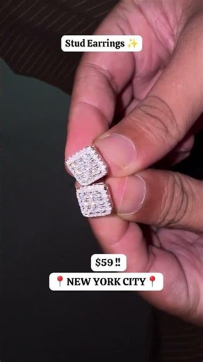925 Silver Moissanite Stud Earrings Luxury Diamond Look Jewelry