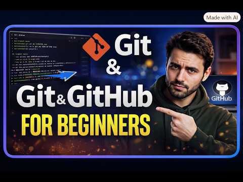 Learn Git and GitHub Fast – Full Beginner Tutorial