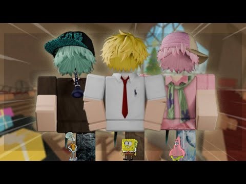 PLAYING MM2 AS SPONGEBOB CHARACTERS *INSANE*