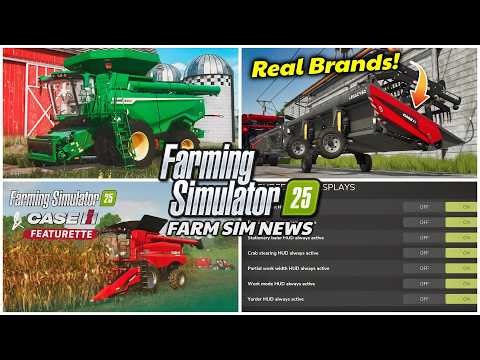 Farm Sim News - Custom's X9, Branded Legacy Headers, New Script Mods, & More! | FS25 News