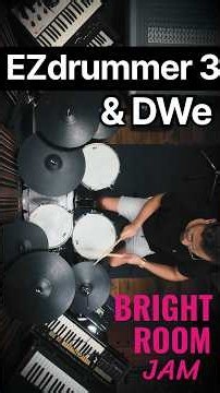 Toontrack EZD3 BRIGHT ROOM rock session with DWe e-drums