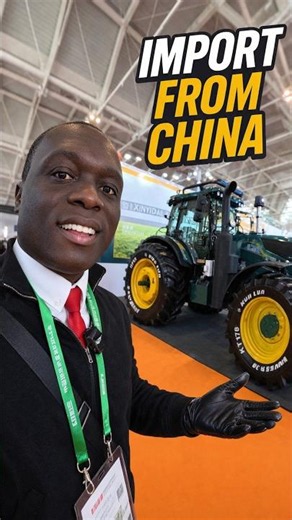 Checking Out The Latest Tractors At The China Expo 🚜 #tractors #farming #china