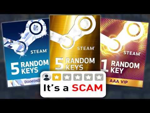 I Bought One Star Random Steam Key Packs and Got This...