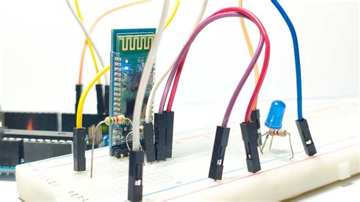 How to Control an LED with Your Phone Using Arduino and HC-05 Bluetooth Module