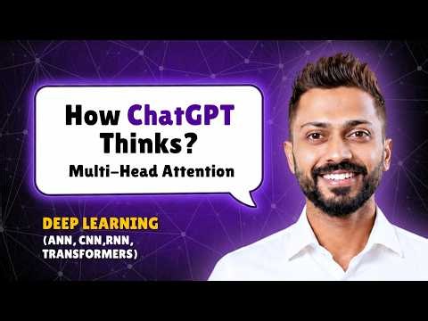 How ChatGPT Thinks? Multi-Head Attention Explained Simply | Transformers & LLMs