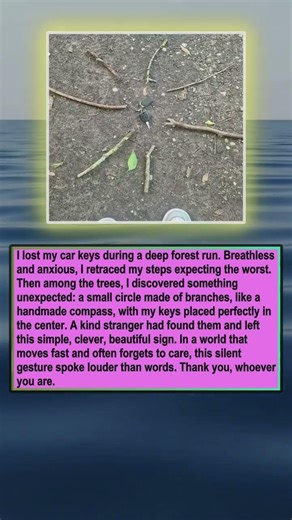 A Branch Compass Was Created by a Stranger to Help Locate Lost Keys