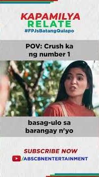 Crush ka ng number 1 basag ulo sa barangay n'yo | Kapamilya Shorts