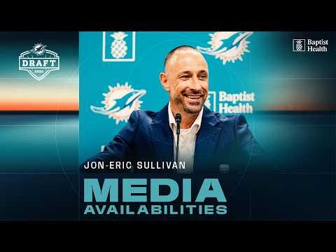 General Manager Jon-Eric Sullivan meets with the media | Miami Dolphins