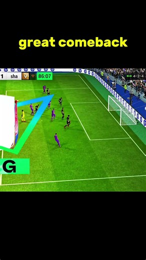 Great comeback by the team👌#shorts #shortsfeed #fifa #fcmobile
