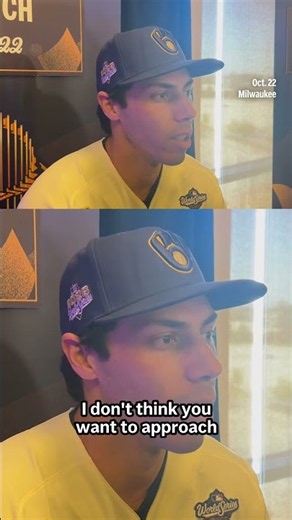 Christian Yelich on Milwaukee Brewers making it to the World Series