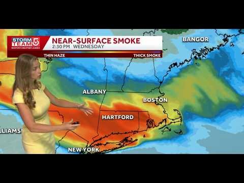 Video: Hot and humid with lingering wild fire smoke