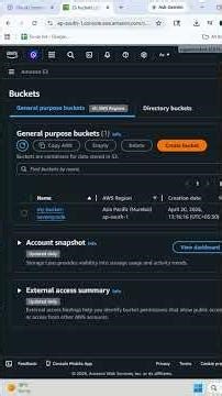 AWS S3 Bucket Tutorial for Beginners #aws #dataanalysis #datascience #excel #dataanlysis #exceltips