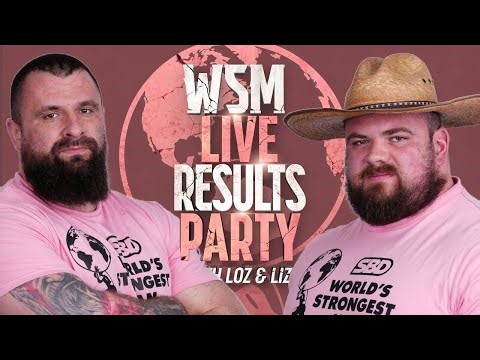 World's Strongest Man Event 5: Natural Stone Medley | Live Results Party