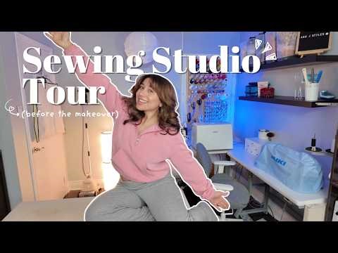 My Sewing Room Tour | Organization, Storage & Creative Workflow
