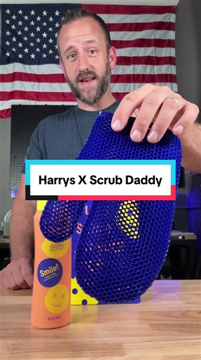 Harry’s x Scrub Daddy Smile! bundle #harrys #scrubdaddy #shower #bodywash