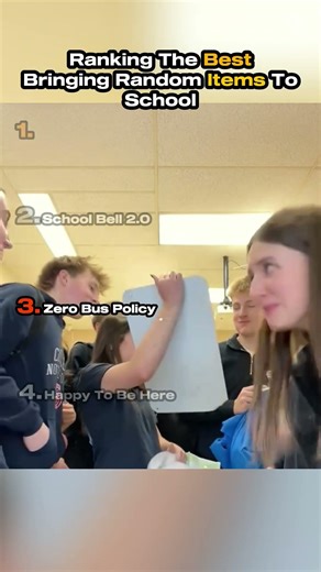 Ranking Funniest Random Items In School! 😭😭 #ranking #funny #shorts