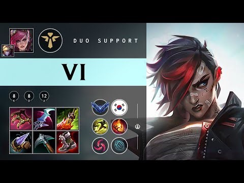 Vi Support vs Thresh - KR Diamond Patch 25.24