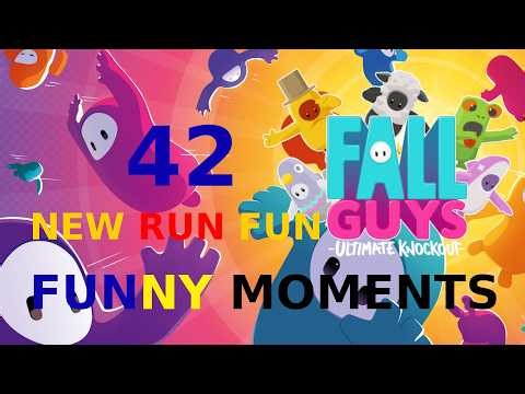 FALL GUYS ⭐ 42 FUN RUN MOMENTS