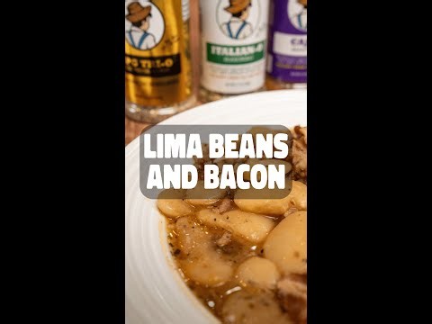 I Made Lima Beans with Bacon & Sausage… and It’s Insane 🤯